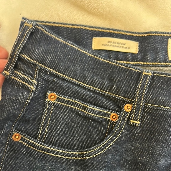 Universal Thread Blue Straight Jeans Either Short or Capris Classic Fit - Picture 11 of 12